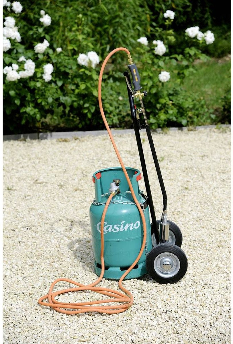 Hozelock-Wagen für Gasflaschen Schwarz - Stahl