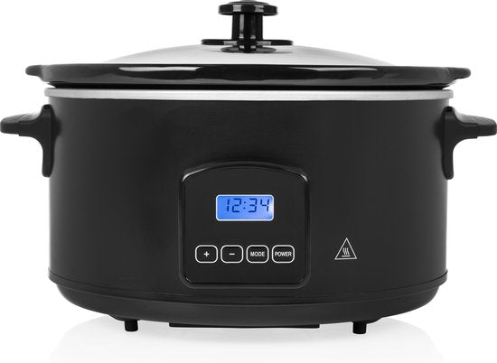 Tristar Slow Cooker 180 W – VS-3920 – 4,5 l – Keramik-Inneneinsatz – Schwarz