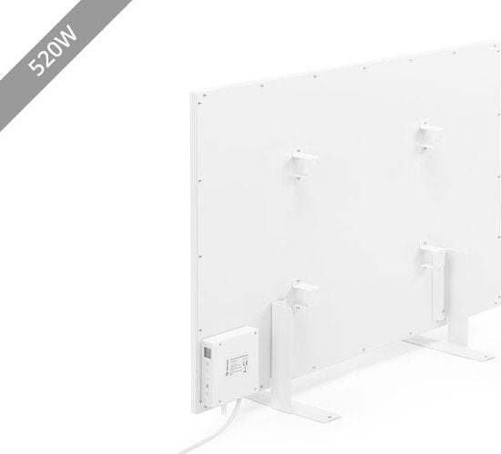 Vlectro - Schlankes Infrarot-Heizpaneel mit einstellbarem Timer - 520 W