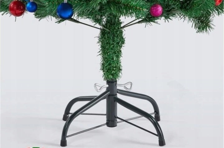 Kunstweihnachtsbaum „Spar Grün“ 120 cm – 208 Zweigspitzen – Handgefertigt & realistisch