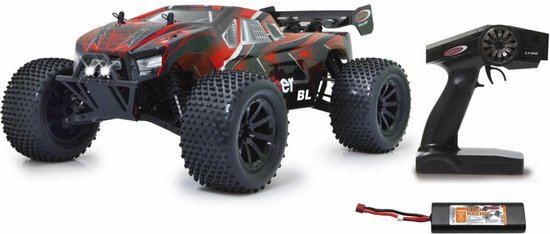 Jamara Rc Monster Truck Truggy Bl - Mit Led - 1:10 - LiPo - Schwarz