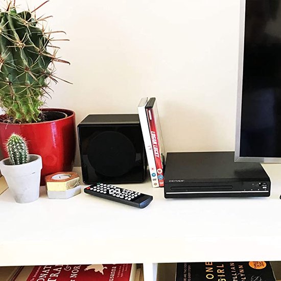 Denver - DVD/CD-Player - 1080P FULL HD - Dolby Digital Decoder - mit HDMI - Schwarz