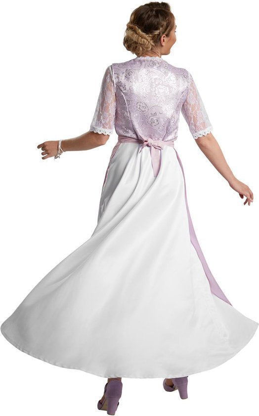 dressforfun - Maxi-Dirndl Neuschwanstein Modell 2 XL - Faschingskostüm Kostüm Halloween Kostüm Karneval Kostüm Fasching Kostüm Party Kostüm - 304648