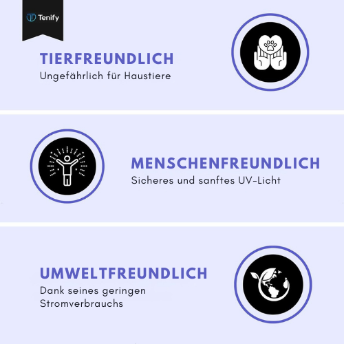 Tenify - Anti-Insektenlampe - Aufhängbar - Elektrisch - Indoor & Outdoor