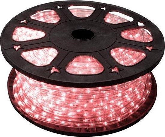 HQ-Power Lightsnake, 36 LEDs/Meter, 1 Kanal, innen und außen, rot, 45 m