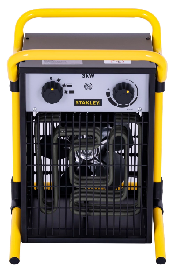 Stanley Workshop-Heizung 3000 W - 45 x 30 x 20 cm - leistungsstark und kompakt
