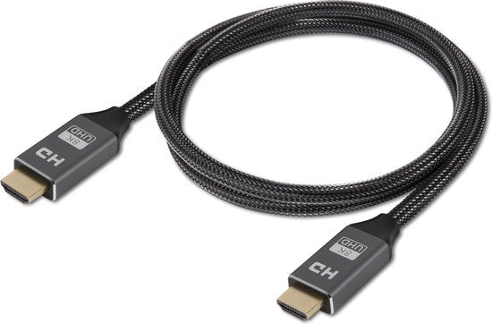 SBVR - HDMI Kabel 2.1 - 8K Ultra HD - 4K 120 Hz - Nylon HDMI Kabel - 1.2 Meter