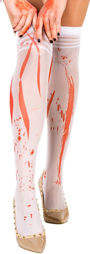 Dressforfun Damenkostüm sexy Zombie Krankenschwester M - fancy dress kostüm halloween fancy dress party kleid karneval kostüm karneval party kleid - 300063