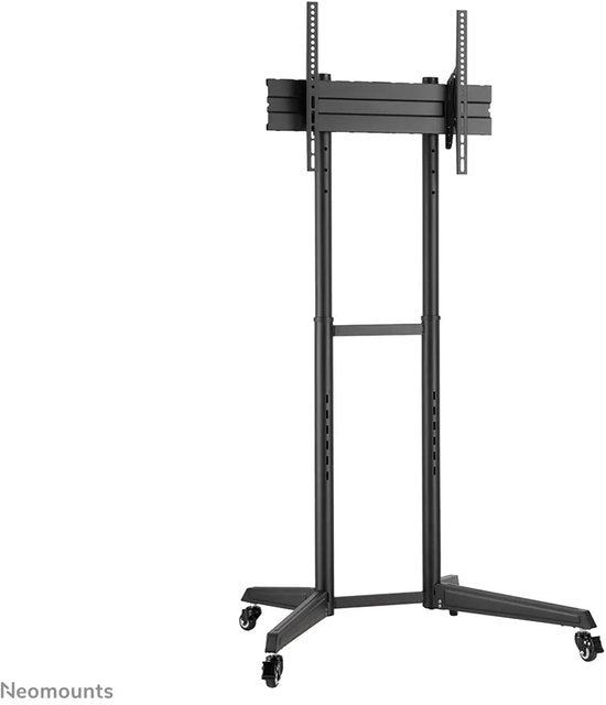 Neomounts FL50-540BL1 mobiler TV-Bodenständer – 37–70" – Höhenverstellung 128,5–145 cm – schwarz