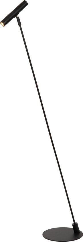 Lucide ALEC – Stehlampe – LED 3-Stufen-Dimmer – G9 – 1x3W 2700K – Inklusive austauschbarer Ringe – Schwarz