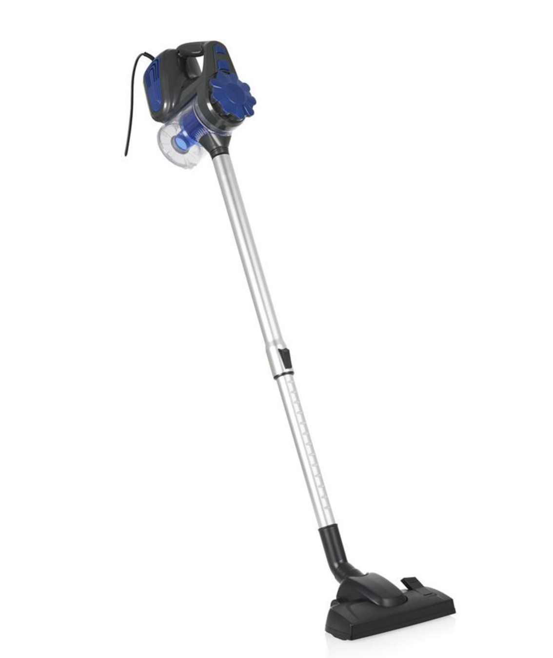 Princess Staubsauger 339660 – 2-in-1-Handstaubsauger – 600 W – Fugensauger – 5 Meter Kabel – Blau