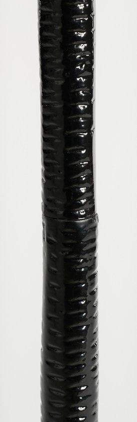 Mica Decorations Colin Beistelltisch - H68 x Ø24 cm - Recyceltes Aluminium - 100% FSC - Schwarz