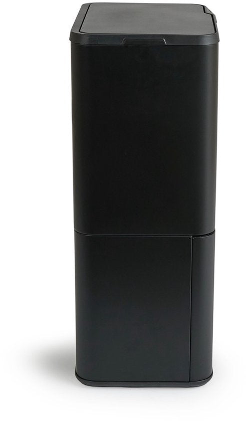 Umuzi Cleaning - Recyclingeimer 63L - Abfalleimer - Sensor - 30.5x41x78cm - Matt Schwarz