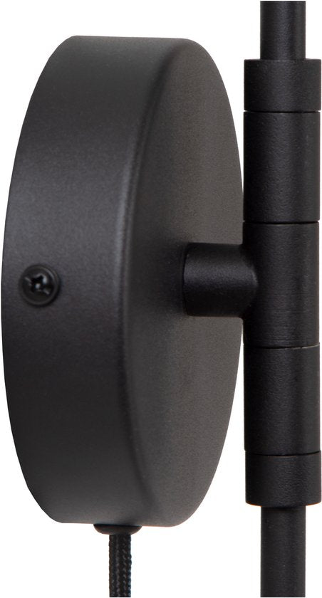 Lucide MILNE – Wandleuchte – dimmbare LED – 2 × 8 W, 2700 K – Schwarz
