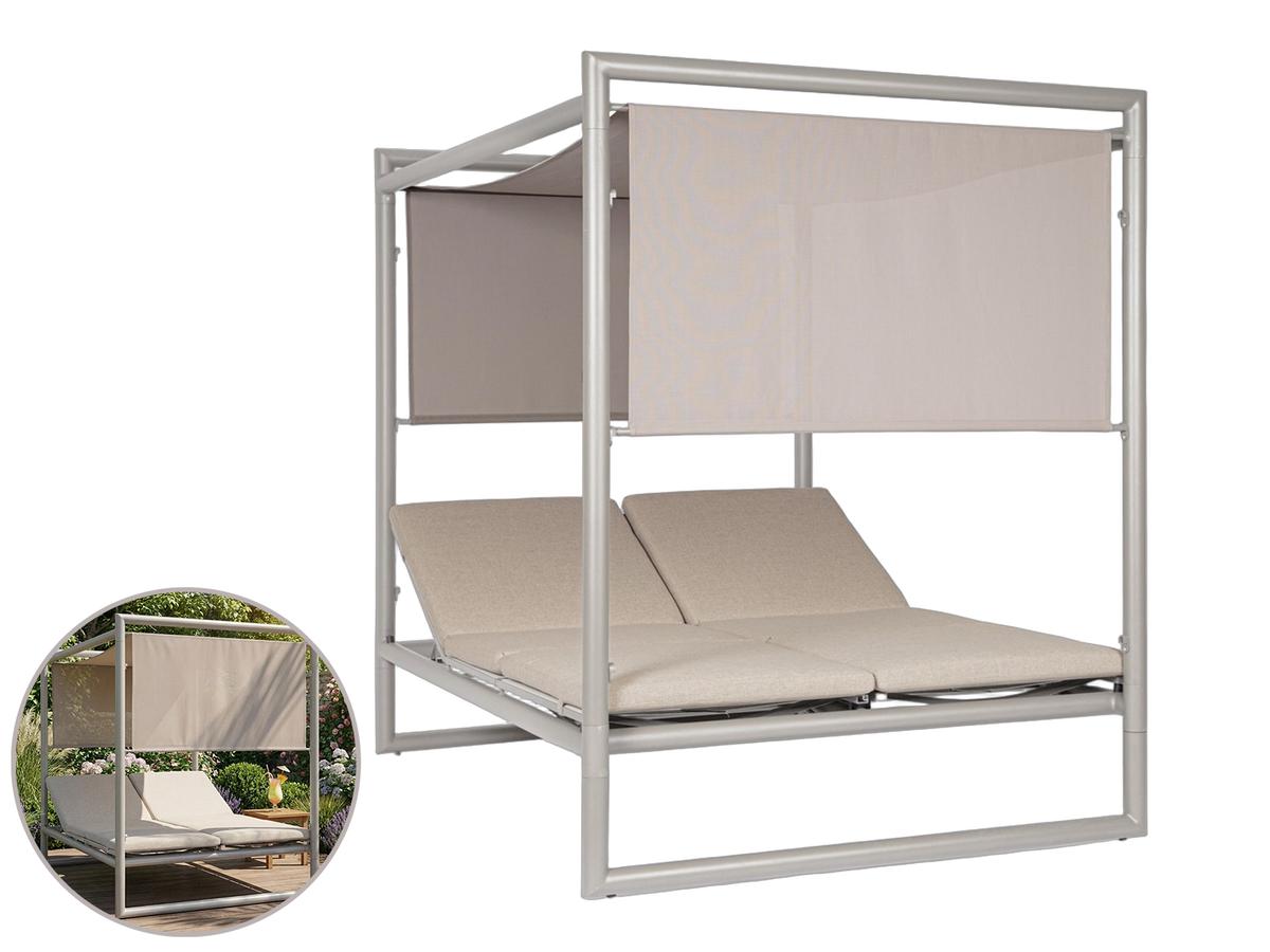 Bizzotto Konnor Rastin Daybed – Elegantes Design – 200 x 90 cm – Naturholz