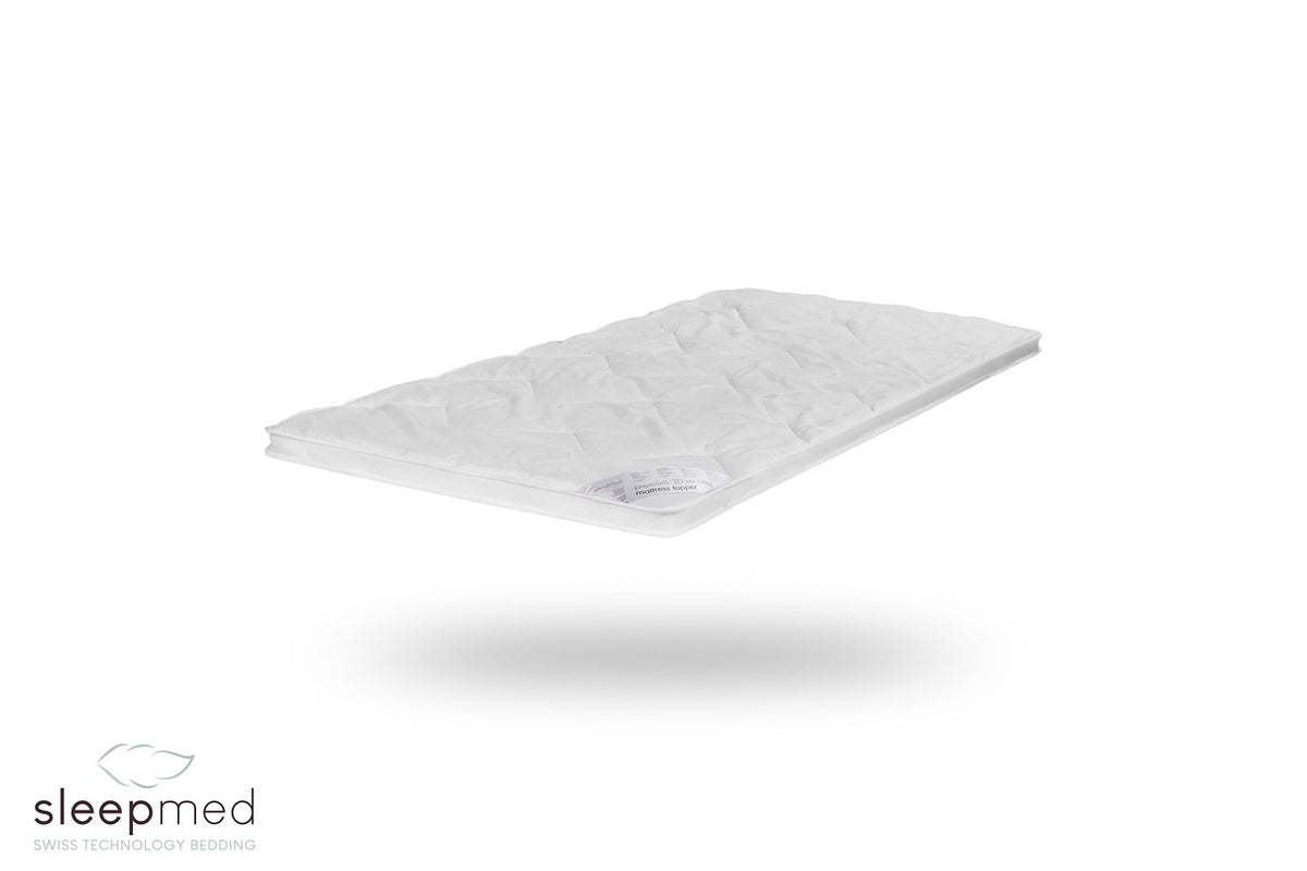 Premium 3D Air Hotel Top Matratze 180x200 cm - Luxus Komfort in Weiß