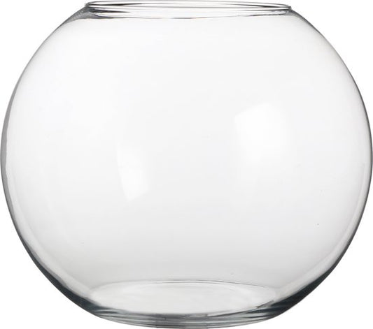 Mica Decorations Babet Glühbirne Vase - H28 x Ø34 cm - Transparent