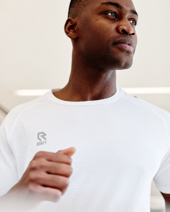 Robey Gym Shirt - Weiß - M