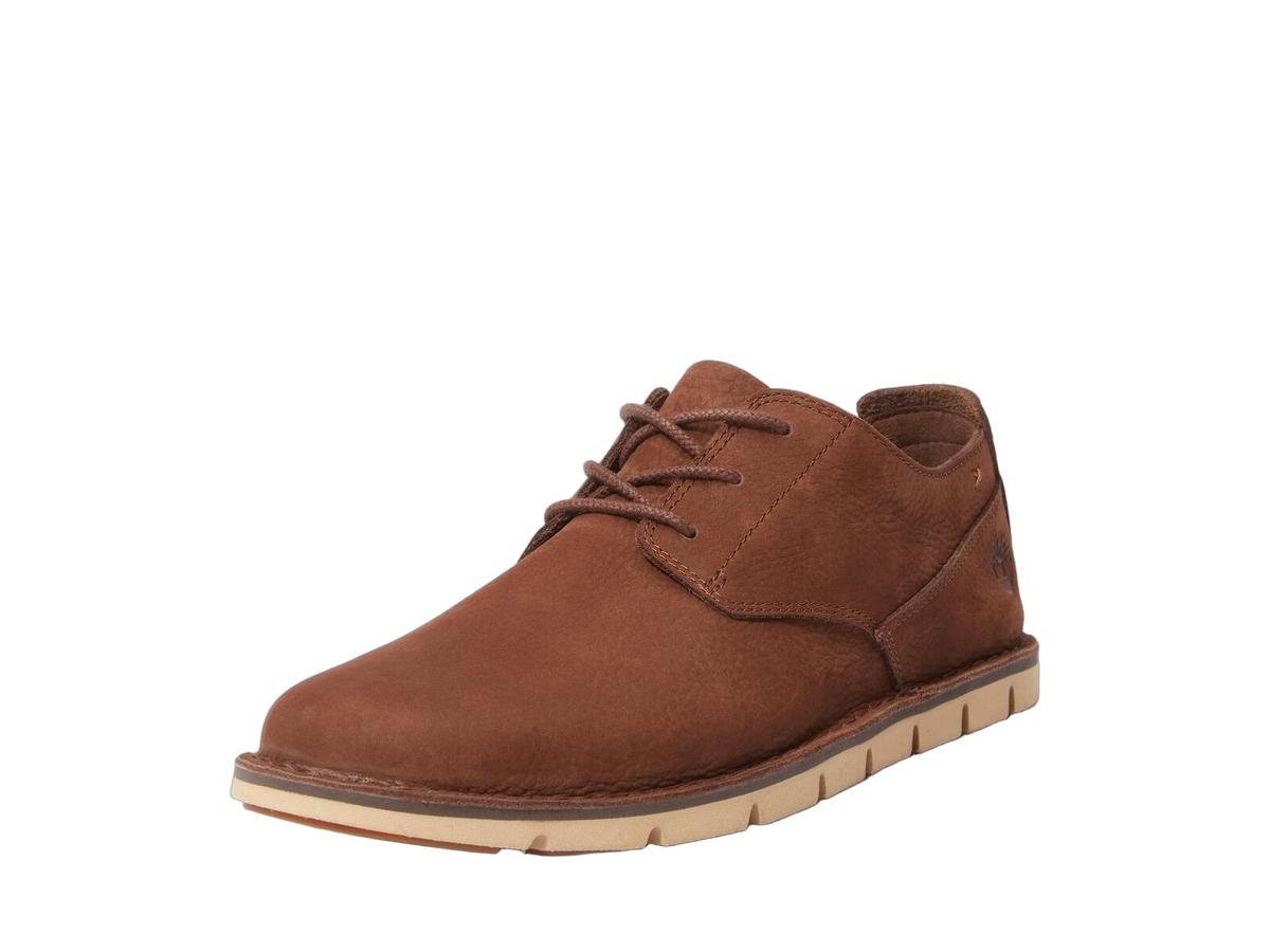 Timberland Tidelands Schnürschuhe – Nubukleder – Größe 43 – Dunkelbraun
