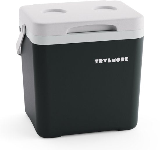 TRVLMORE Cool Box 14L - 47 Stunden Kühlung - Kühlbox - Inklusive Kühlelement - Cool Box Small - Anthrazit