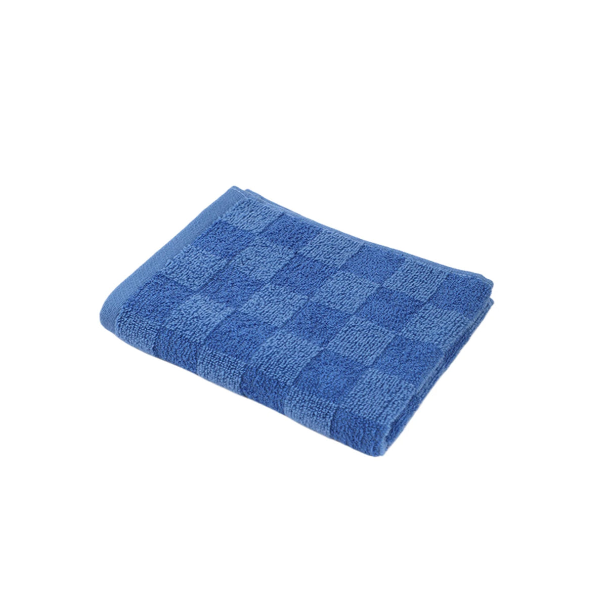 Tuqiang Badetuch-Set, 4er-Set – Blau – 100 % Baumwolle, gebürstetes Garn