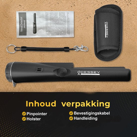 ODESSEY Pinpointer – Metalldetektor – Pinpointer – Schwarz