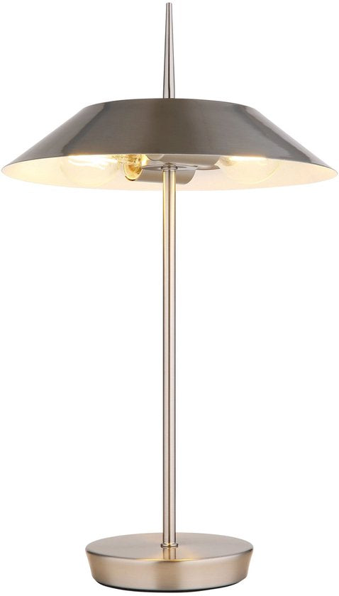Tischlampe – Stahl – BRENLOR – Metall – Ø 30 cm – E27 – 21032N – Globo