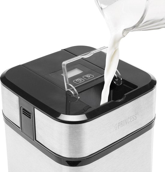 Princess 282605 – Eismaschine – 1,5 Liter – Speiseeis – Joghurt-Eis – Frozen Yoghurt – Sorbet – Eismaschine – Kompakt