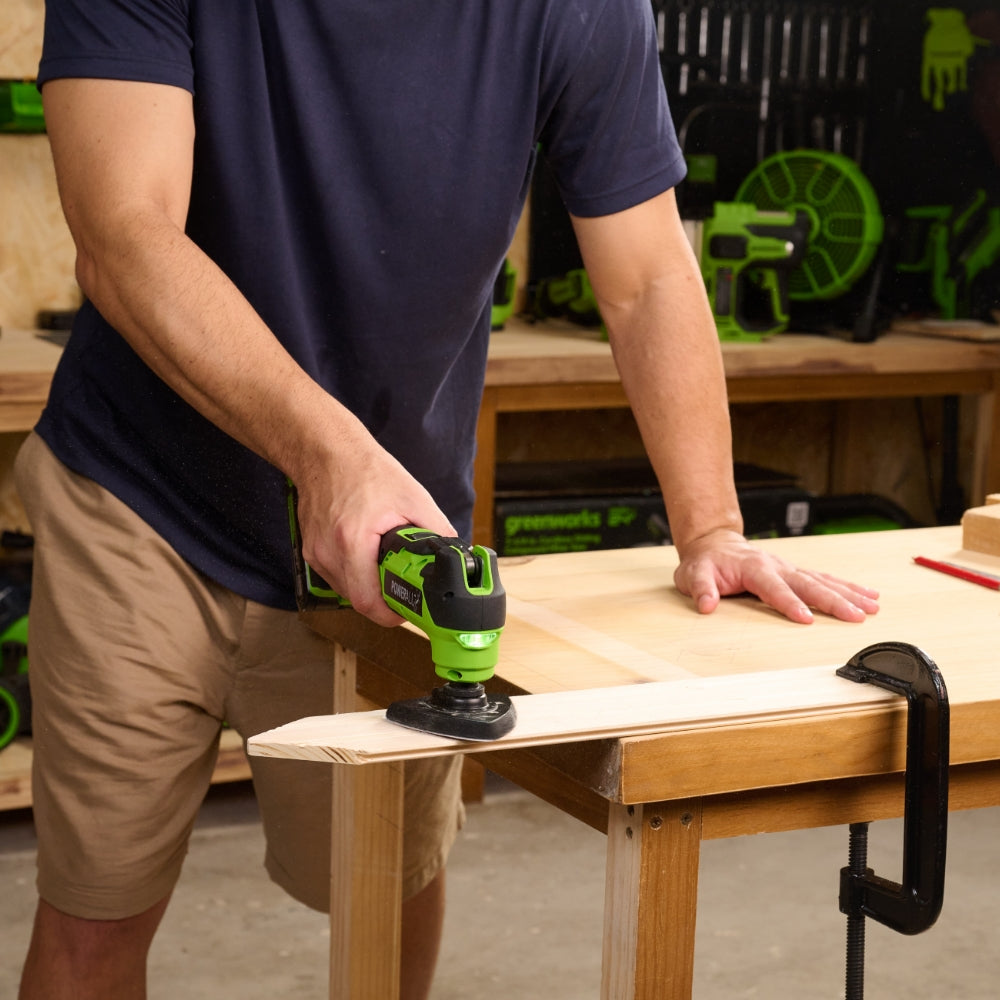Greenworks MT332 24-V-Akku-Rotationswerkzeug – ohne Akku und Ladegerät