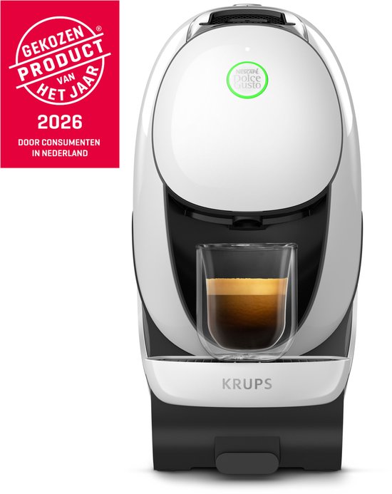 Krups NESCAFÉ Dolce Gusto NEO YY5677 – Caffè-Kaffeemaschine – Weiß – Speziell für Liebhaber von schwarzem Kaffee entwickelt