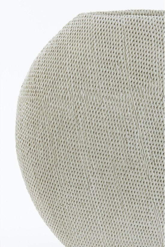 Light & Living Vase Mashaba – Sand – 50 x 20,5 x 45,5 cm – Kunststoff – Modern – Blumenvase – Wohnaccessoire – Dekorative Vase für das Wohn- oder Schlafzimmer