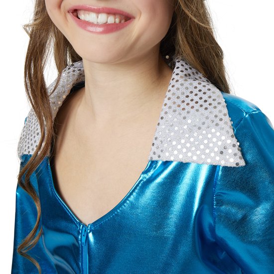 Dressforfun Faschingskostüm Radiant Disco Starlet – Mädchen – Größe 158 (ab 12 Jahren)