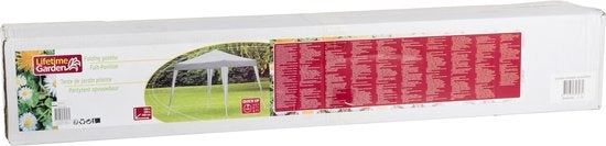 Partyzelt Easy Up - grau/anthrazit - 3 x 3 m