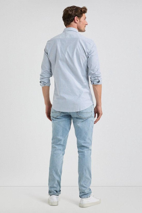 McGregor Hemd Oxford Great Stripe Navy Herrengröße - XL