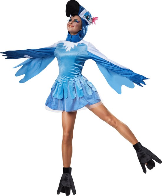 Dressforfun Faschingskostüm Geisterhafter Paradiesvogel – Damen – Größe XL