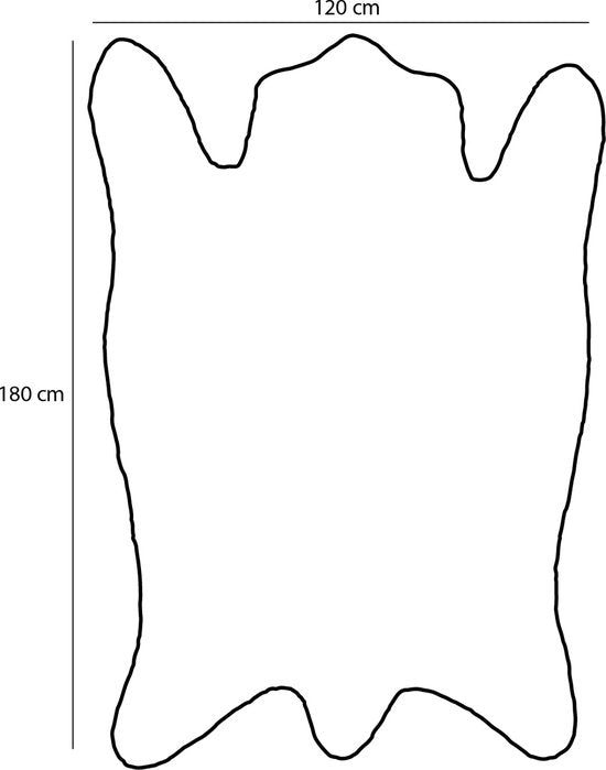 Vorleger Kinderzimmer - Vorleger Dschungel - Tiger - 180 x 120 cm - Gelb