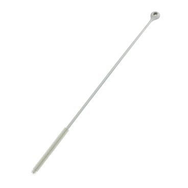 WENKO Triko Strohhalm-Bürsten-Set – 2-teilig – 26 cm – Grau/Grün