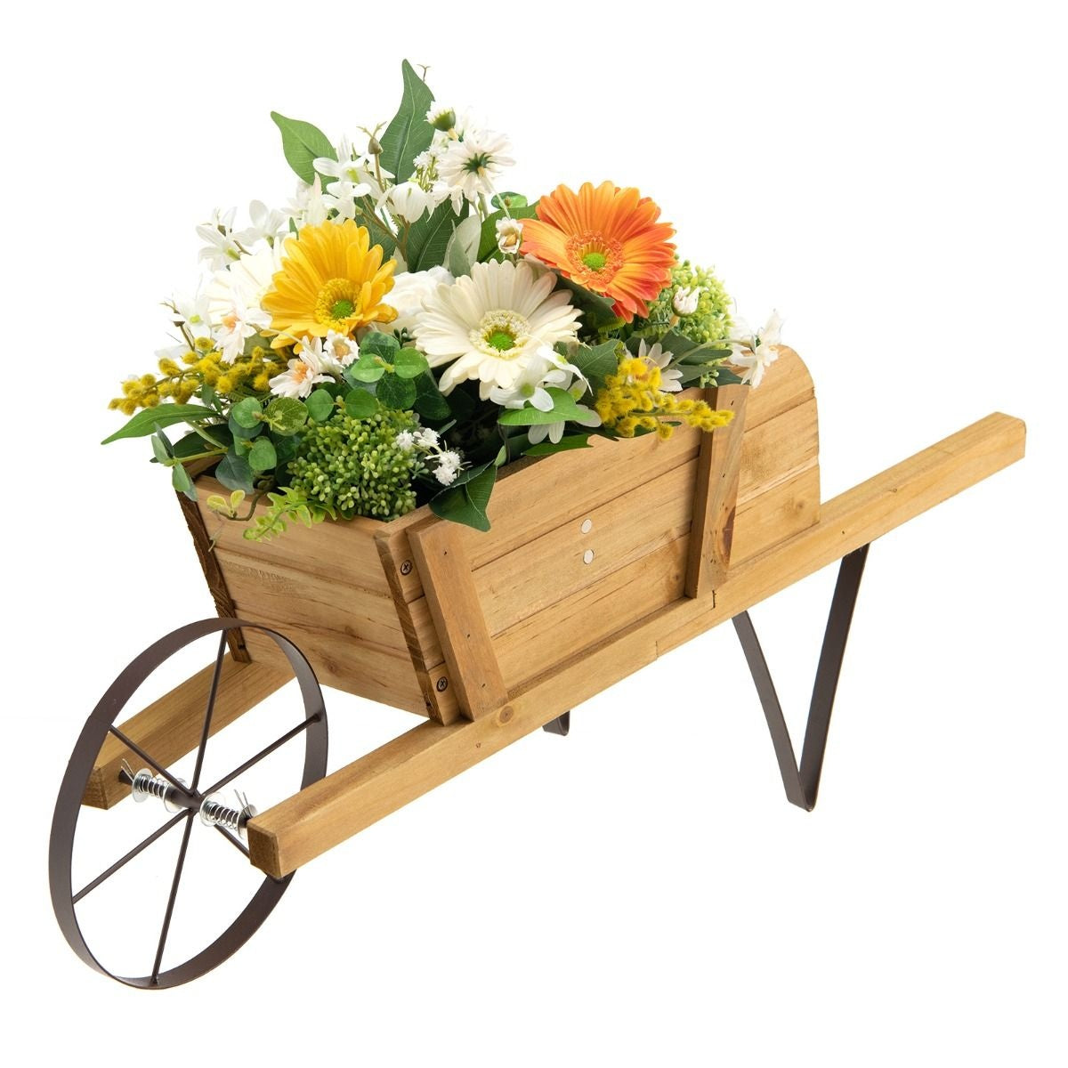 Coast Planter Schubkarre - Holz - 69,5 x 26 x 29,5 cm