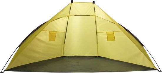 Summertime Beachshelter – Strandpavillon – limettengrün – 270 x 120 cm – Glasfaserstangen