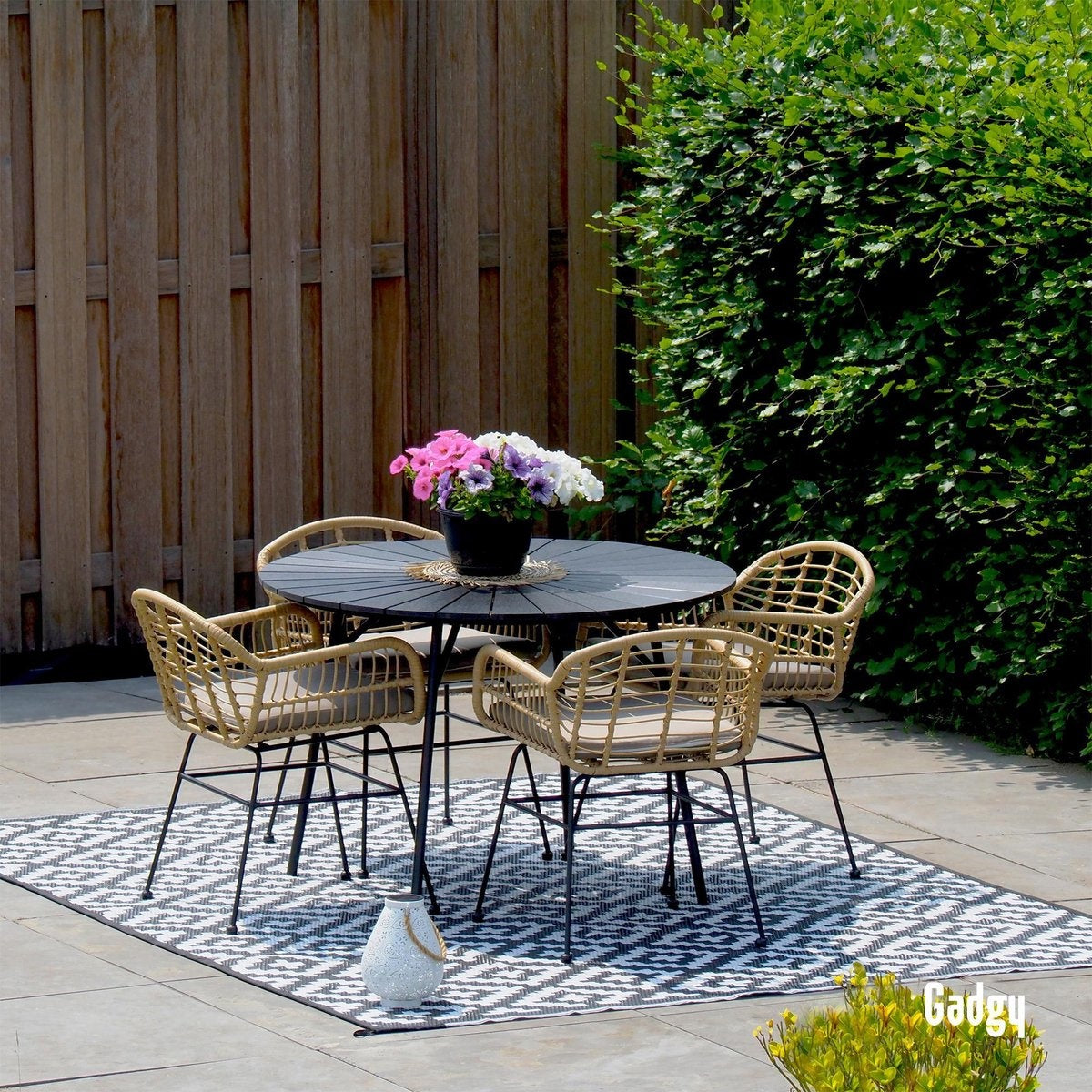 Gadgy Outdoor Rug Rug -270x200 cm - Camping Rug - Picknick Rug - Garden Rug - Outdoor Rug