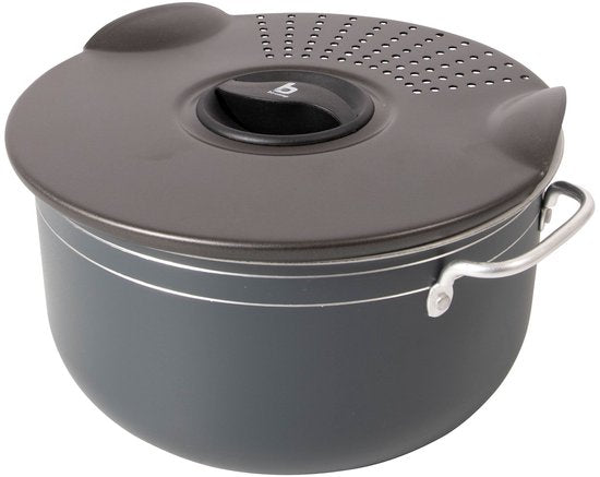 Bo-Camp – Kochgeschirrset – Trekking – 5-teilig – Keramikbeschichtung – Aluminium