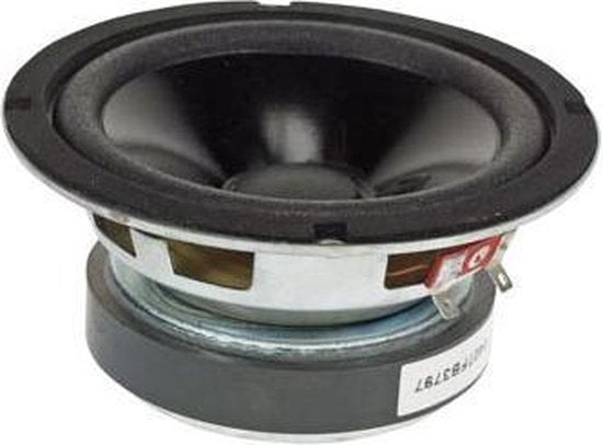 HQ-Power Lautsprecher, Subwoofer, 6,5", Leistung 250 W/125 W RMS, Impedanz 8 Î©, schwarz