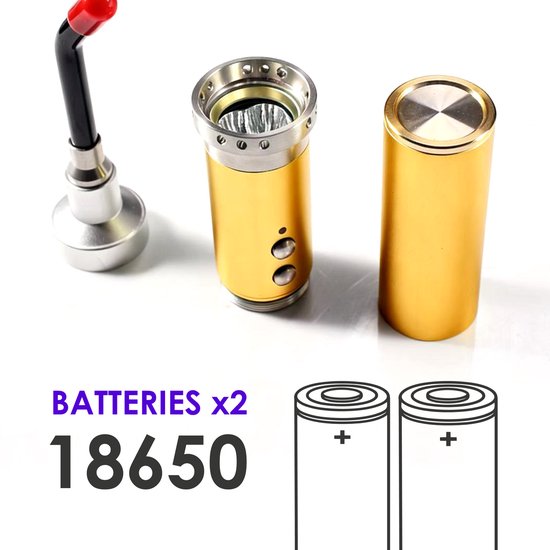 Panacea Rotlichttherapie ReviveTorch Tragbare Rotlichttherapie Lampe