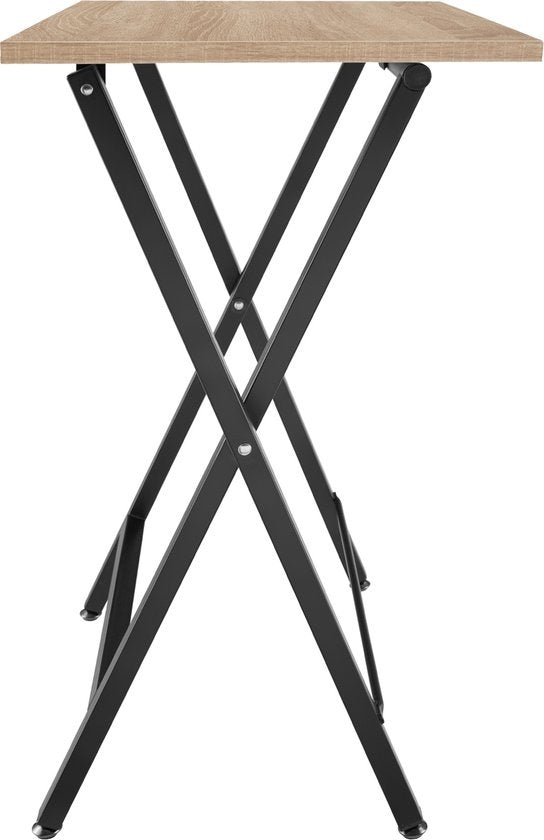 tectake - 2er-Set Beistelltische Phoenix klappbar - hellbraun - 404778