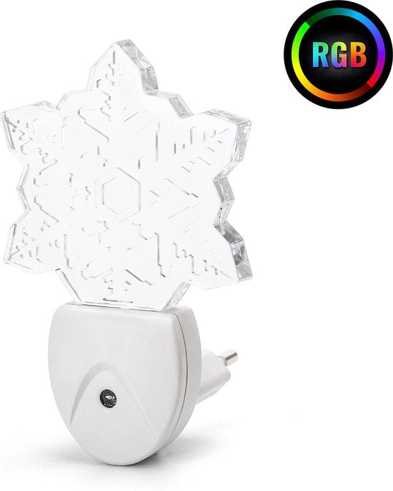 Aigostar 10PXZ – Nachtlicht für Kinder – Steckdosenlampe – LED-Nachtlicht für die Steckdose – Mehrfarbig – Steckdosenlampe
