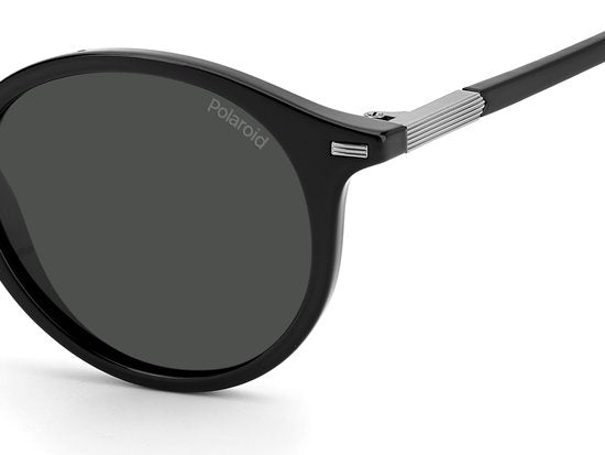 POLAROID Sonnenbrille, polarisiert, PLD 2116/S, Unisex, Schwarz