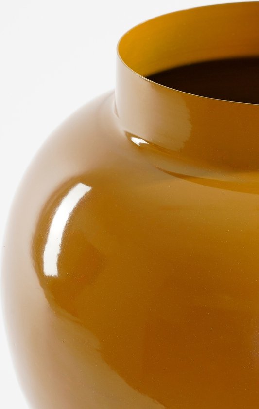 Mica Decorations Boyd Vase - H37 x Ø26 cm - Metall - Braun