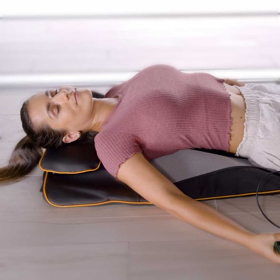 Belena Air Stretch – Lenden- und Yoga-Massagematte – Ganzkörper-Massagematte mit Wärmefunktion – Massage – Dehnen & Strecken – 4 Programme – 3 Intensitätsstufen – inkl. Fernbedienung