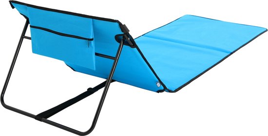 Feel Furniture - Hippe Strandliege mit Tragetasche - Blau