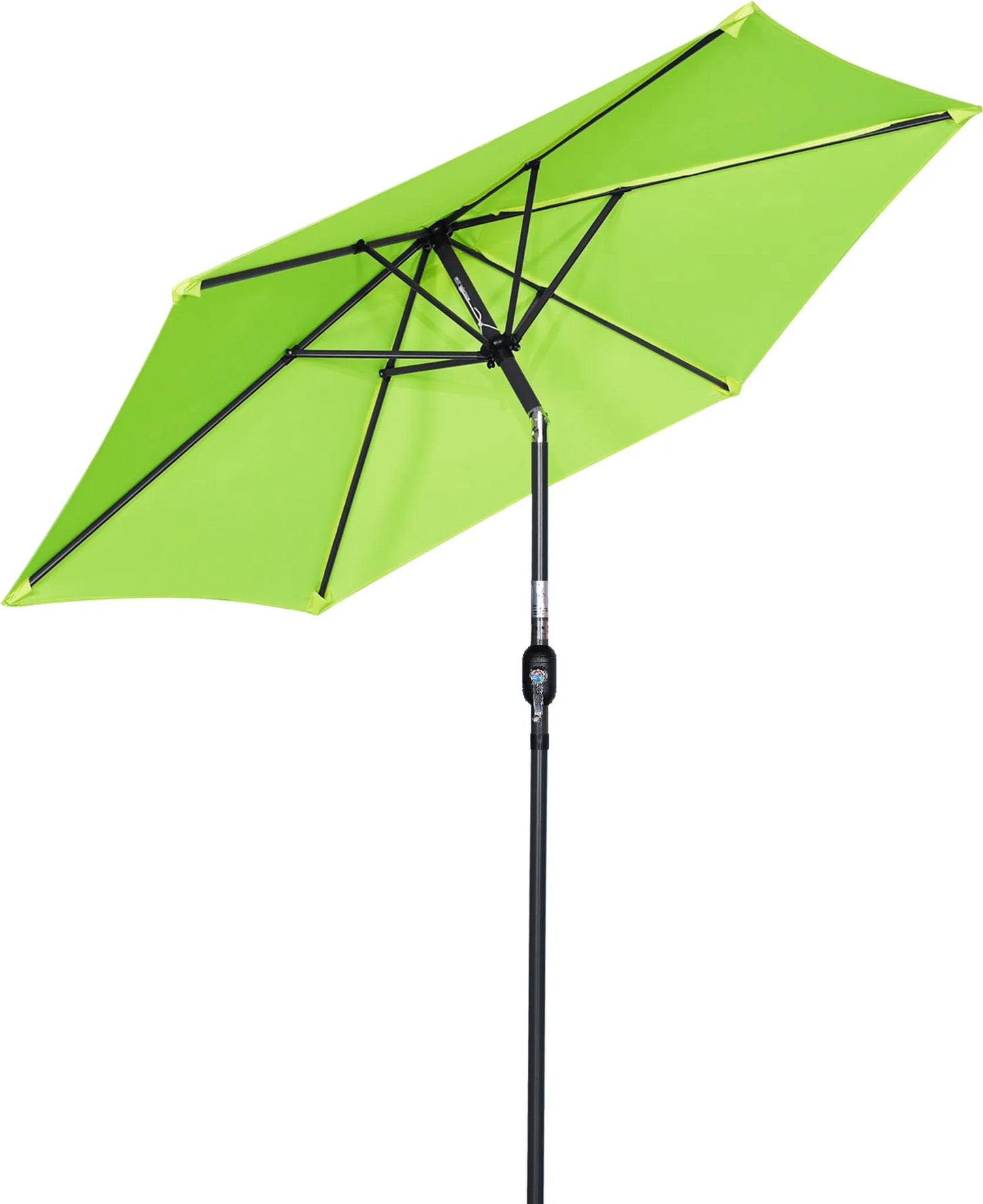 Angel Living Sonnenschirm 300 cm – rund – grün – Aluminiumgestell – Polyester-Bezug 180 g/m² – UV50+